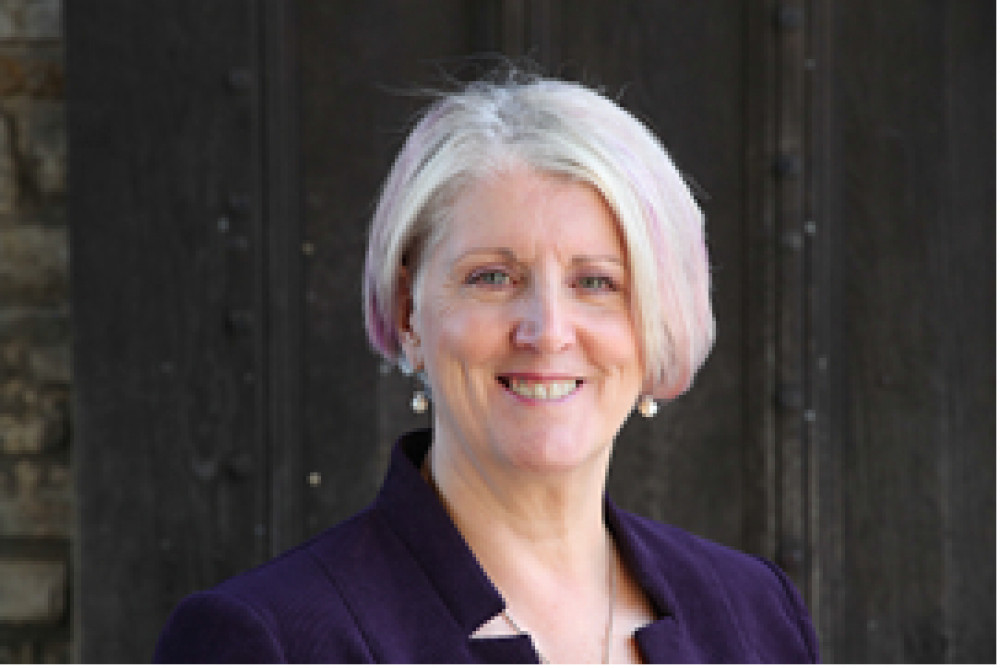 Dr Lynne Sedgmore CBE, Chair of the Glastonbury Town Deal Board
