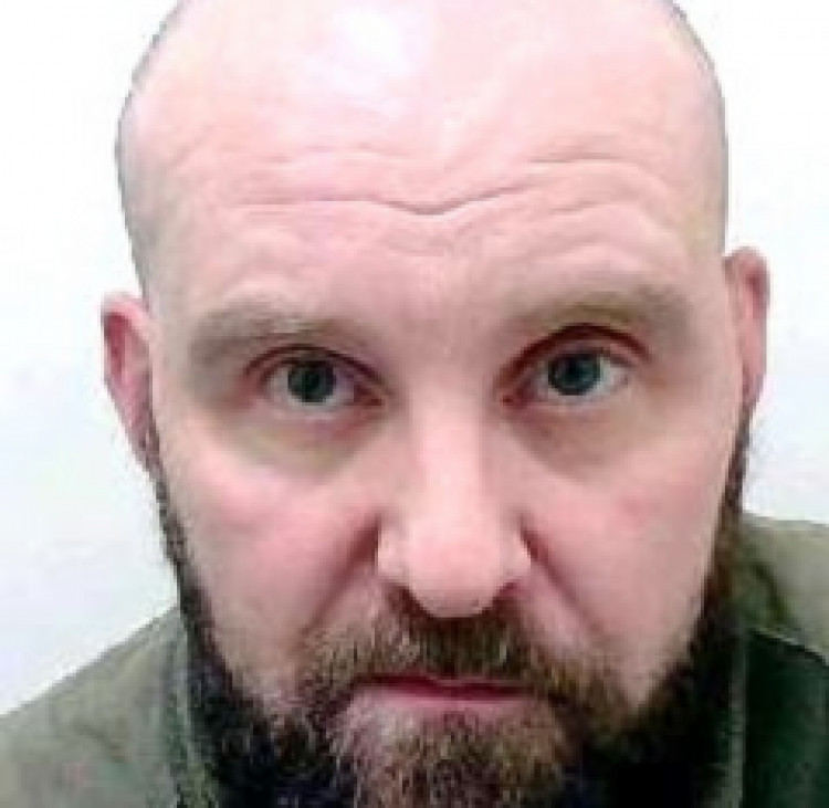 Richard Tony Cutler, 43, was recently released from prison in Gloucestershire having served a sentence for robbery (image by Warwickshire Police)