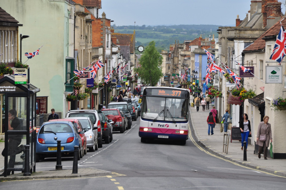 Glastonbury High Street