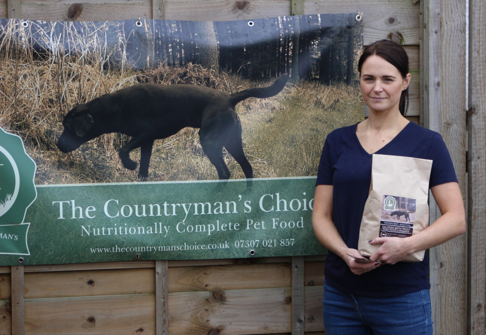 Charlene is the founder of Macclesfield dog food brand The Countryman's Choice. (Image - Alexander Greensmith / Macclesfield Nub News)