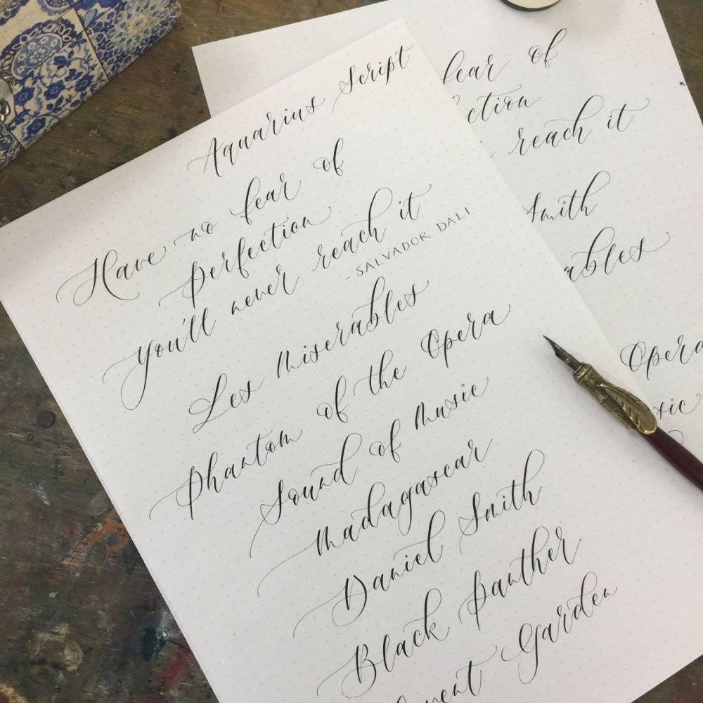 Modern Calligraphy - 5 week course