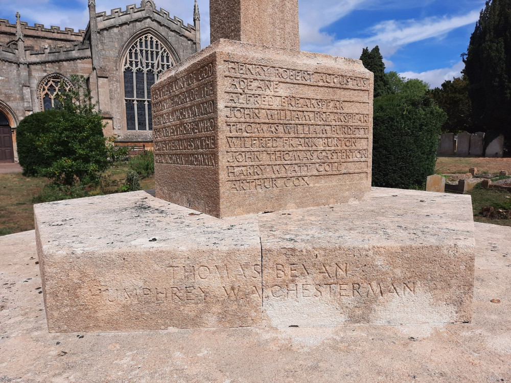 Langham church and war memorial