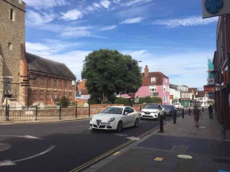 Maldon High Street: public open spaces could see new temporary use under the scheme to help bring more visitors to the town