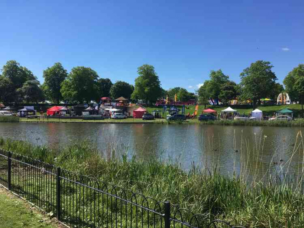 The 2019 Maldon Mud Race fair at Promenade Park: the Prom is the venue for the new Grape and Grain Experience.