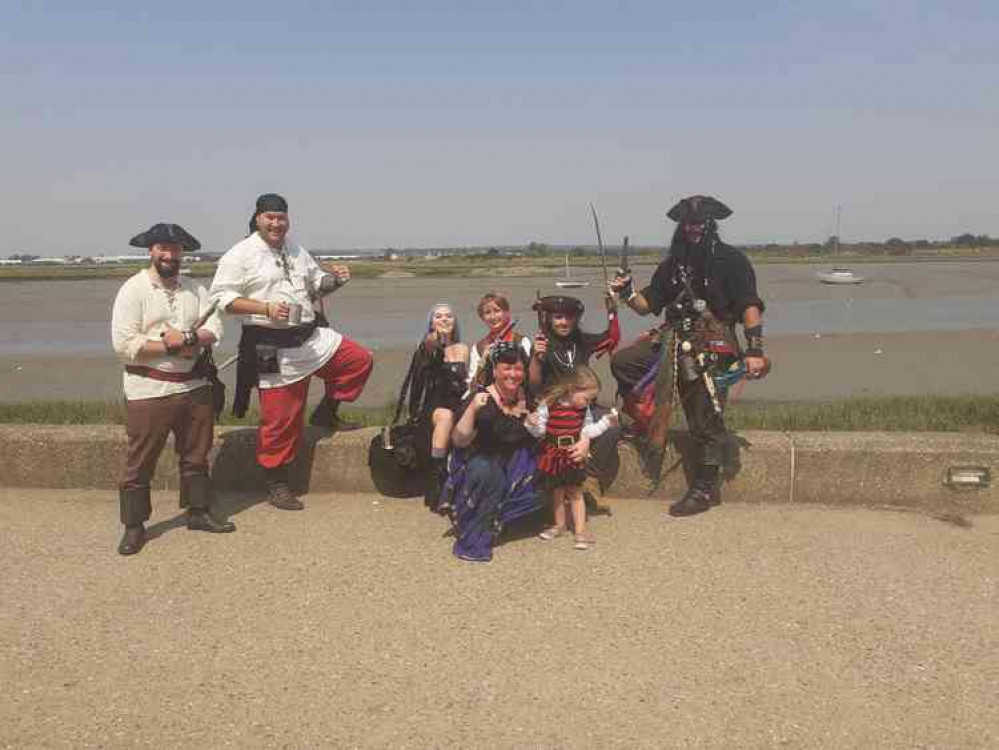 Essex Pirate Society's Blackwater Crew at the Prom