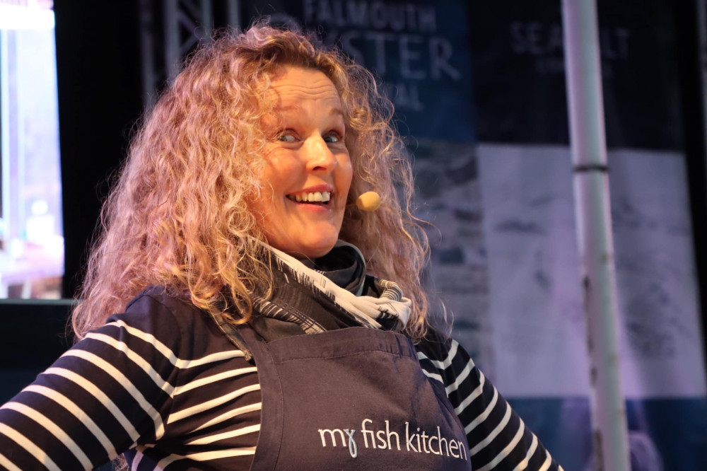 Annie Seabourne- owner of My Fish Kitchen