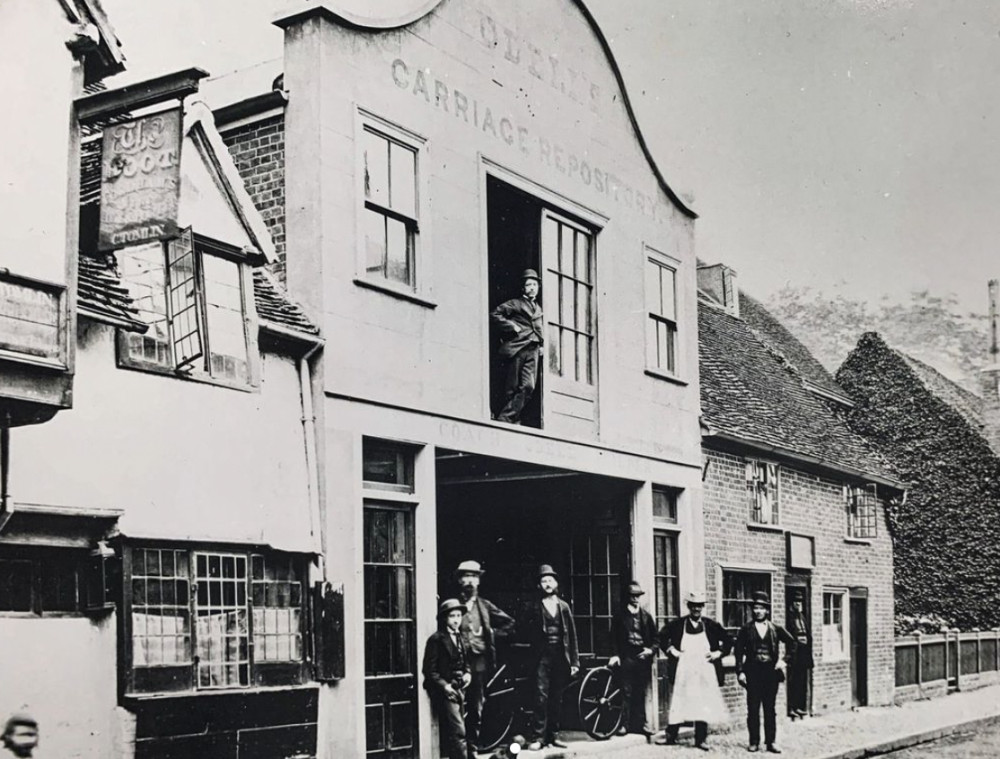 Hitchin Rewind: Odell's historic building on Bridge Street - now home to Lyndhurst Financial Management. CREDIT: North Herts Museum 