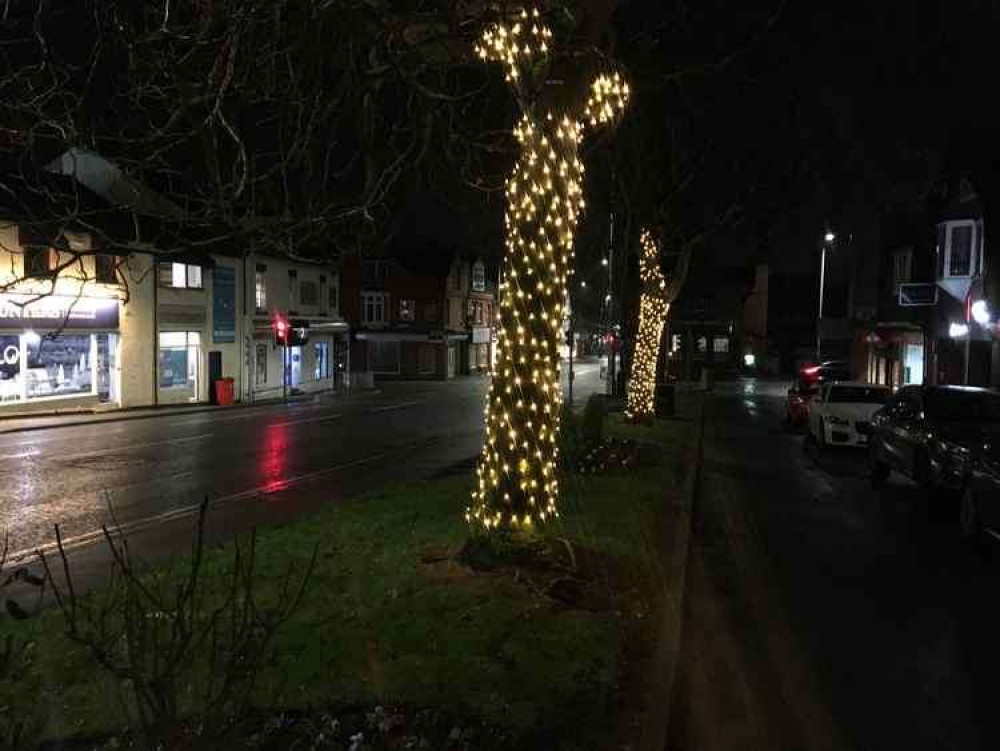 The lights of Heswall Christmas past...