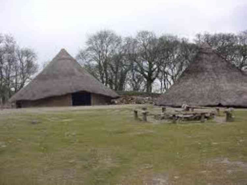 Reconstruction of an Iron Age village