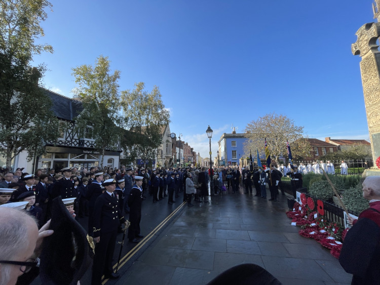 Remembrance Day in Glastonbury 