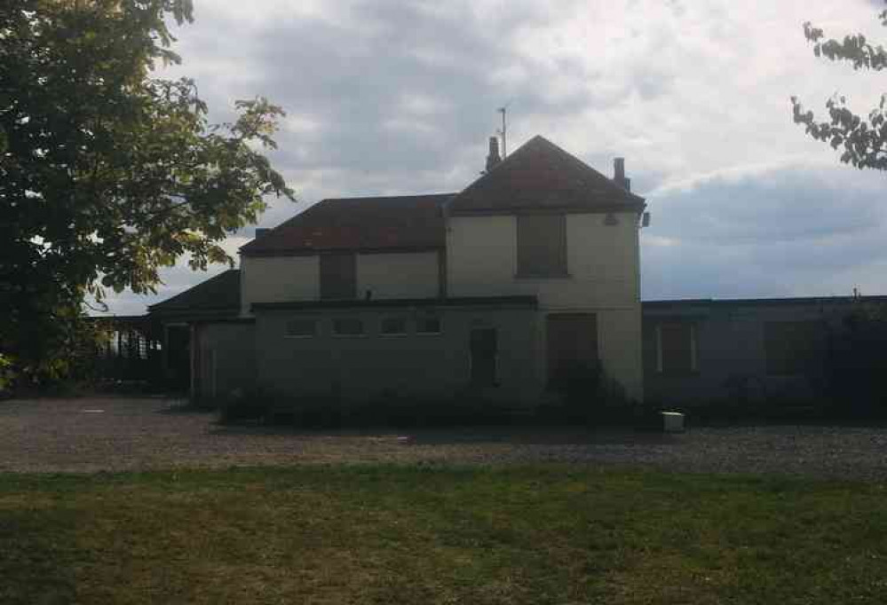 Vandalised: The existing Mill Beach pub