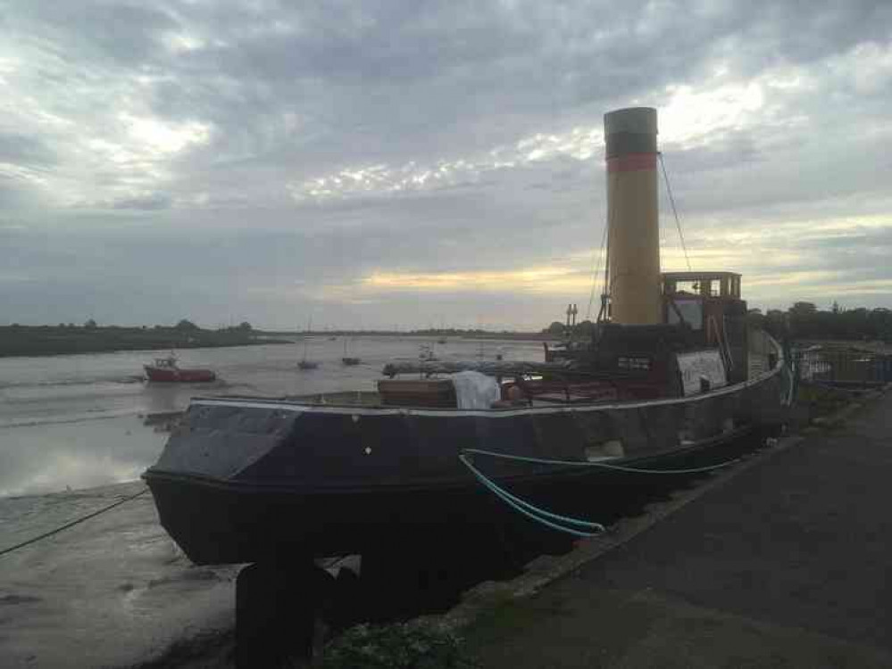 Steam Tug Brent at Hythe Quay, Maldon