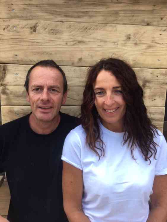 Martin and Sarah Buckley, owners of Maldon Coffee Company