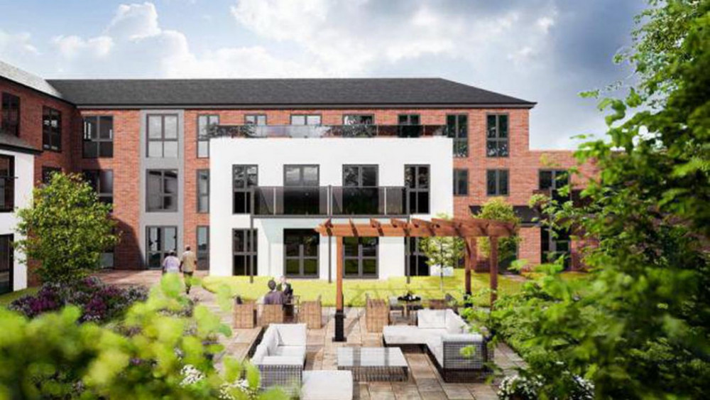 A CAD image of how the proposed development might look A CAD image of how the proposed development might look