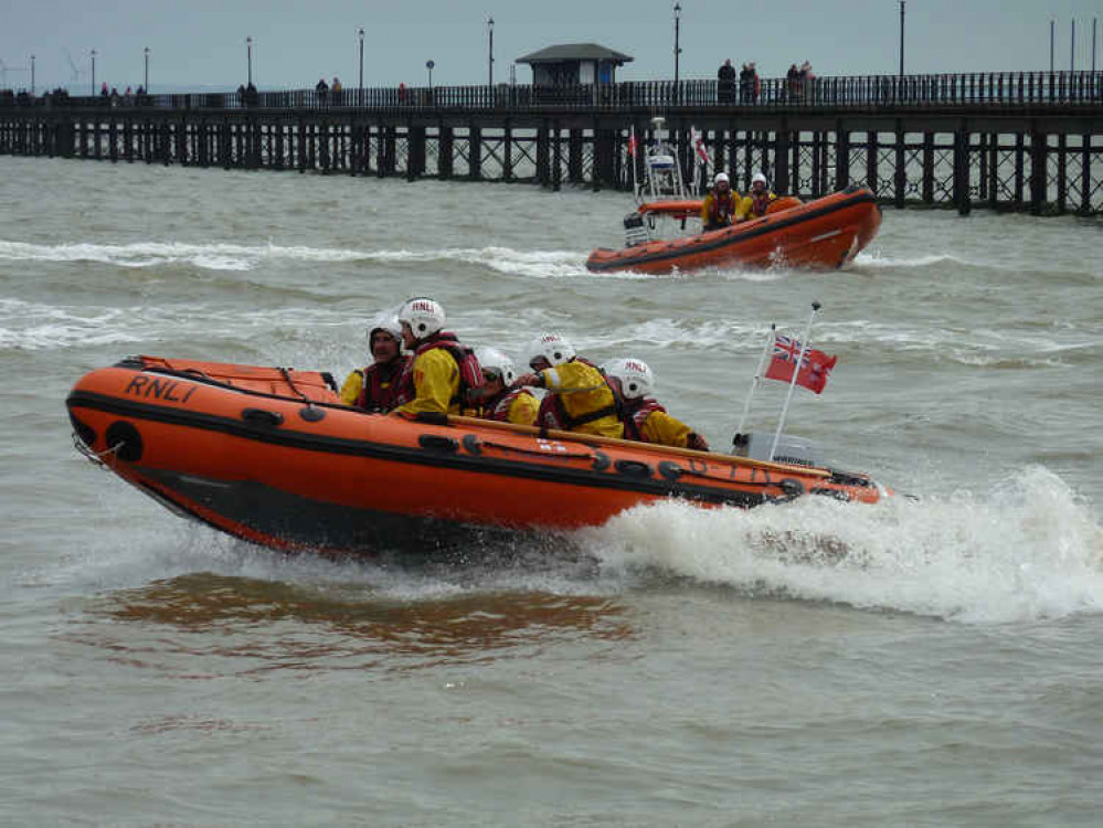 The RNLI in action at Southend