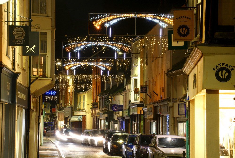 Sidmouth Christmas lights switch-on