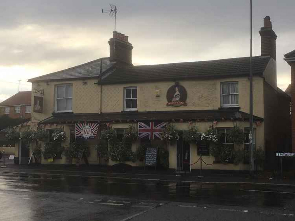 The Queen Victoria pub, Maldon: landlord James Burrell-Cook has worked hard to make the pub Covid-safe