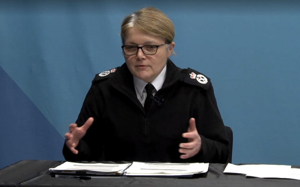 Chief Constable Sarah Crew