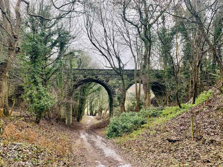 The railway bridge