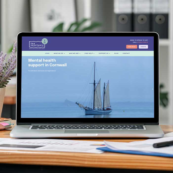 Award-winning, B-Corp web agency, Solve Web Media, have redesigned and optimised Sea Sanctuary's website