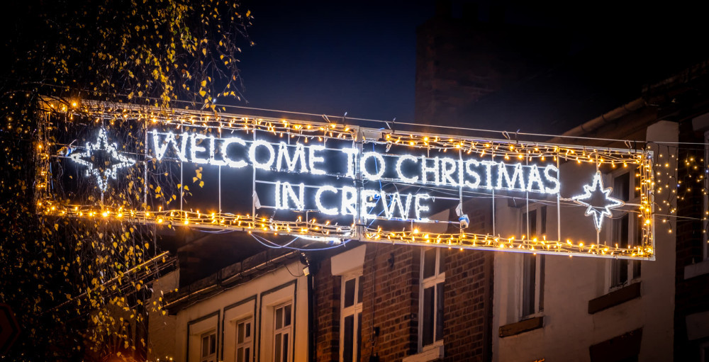 The Crewe Christmas Light Switch On takes place in Memorial Square on Saturday (November 26).