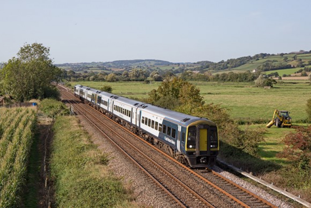 Train services between Axminster and Exeter have been cancelled due to a landslip