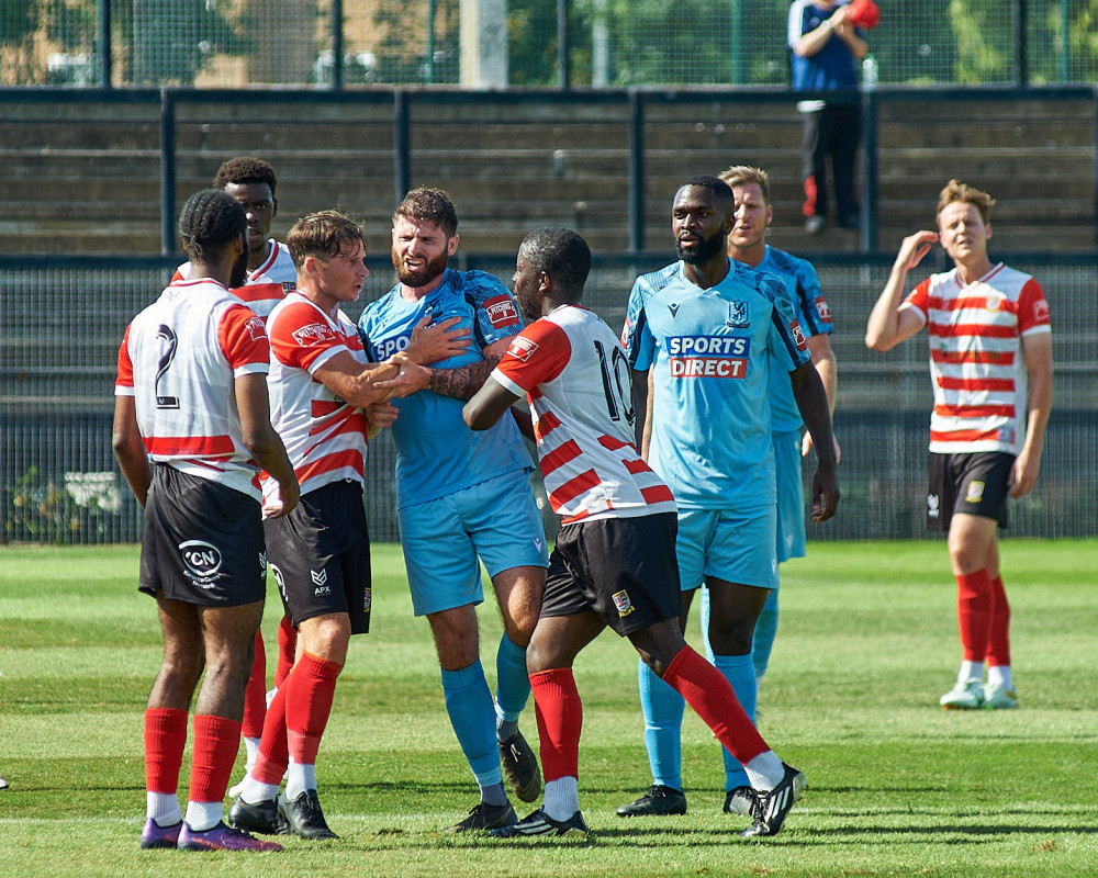 Kingstonian are yet to win a cup match this season and have lost twice to lower league opposition. Photo: Ollie G. Monk.