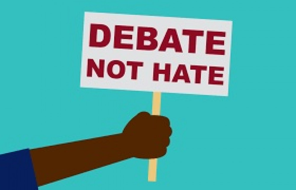 Tory fails to support Debate Not Hate motion Tory fails to support Debate Not Hate motion