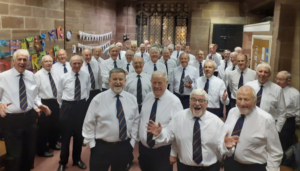 Tickets cost £15. Are you going? (Image - Macclesfield Male Voice Choir)