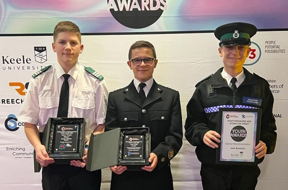 staffordshire-police-cadets-recognised-for-commitment-at-awards