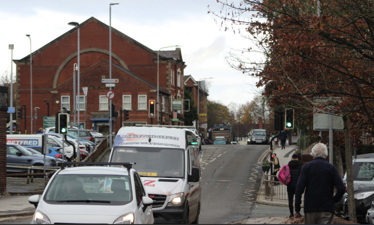 The national data was compiled over the past five years. (Image - Cars on Churchill Way in Macclesfield)
