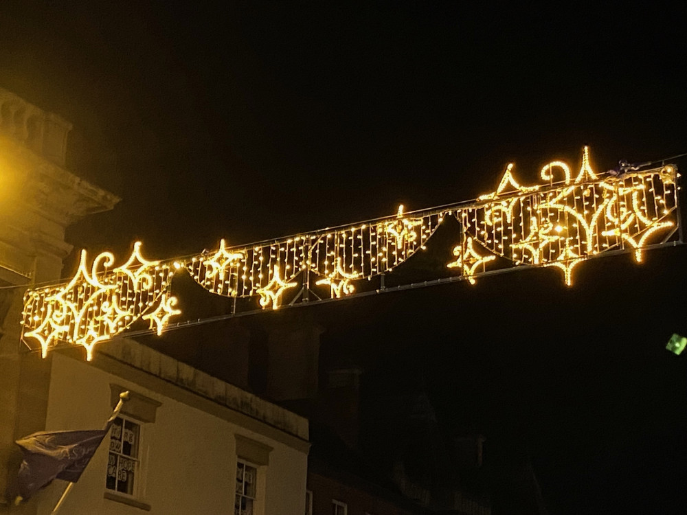 Ashby's Christmas lights were unveiled this week. Photos: Ashby Nub News