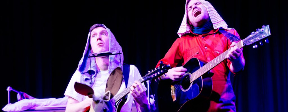 Daniel Richards and Ciaran Clarke (Image: Near-tar Theatre) 