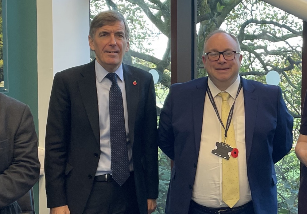 David Rutley MP has welcomed Jeremy Spencer into his new role. (Image - David Rutley MP) 