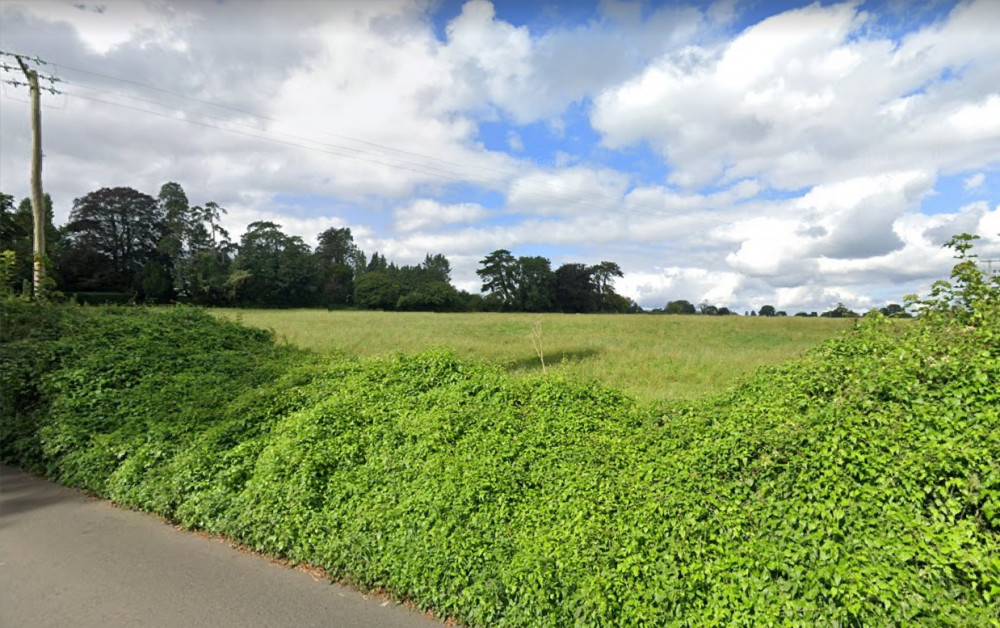 Proposed Site Of 75 Homes On Beauchamps Drive In Midsomer Norton Google Maps 161121