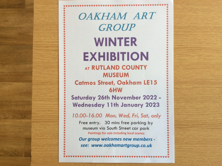 Winter Exhibition flyer