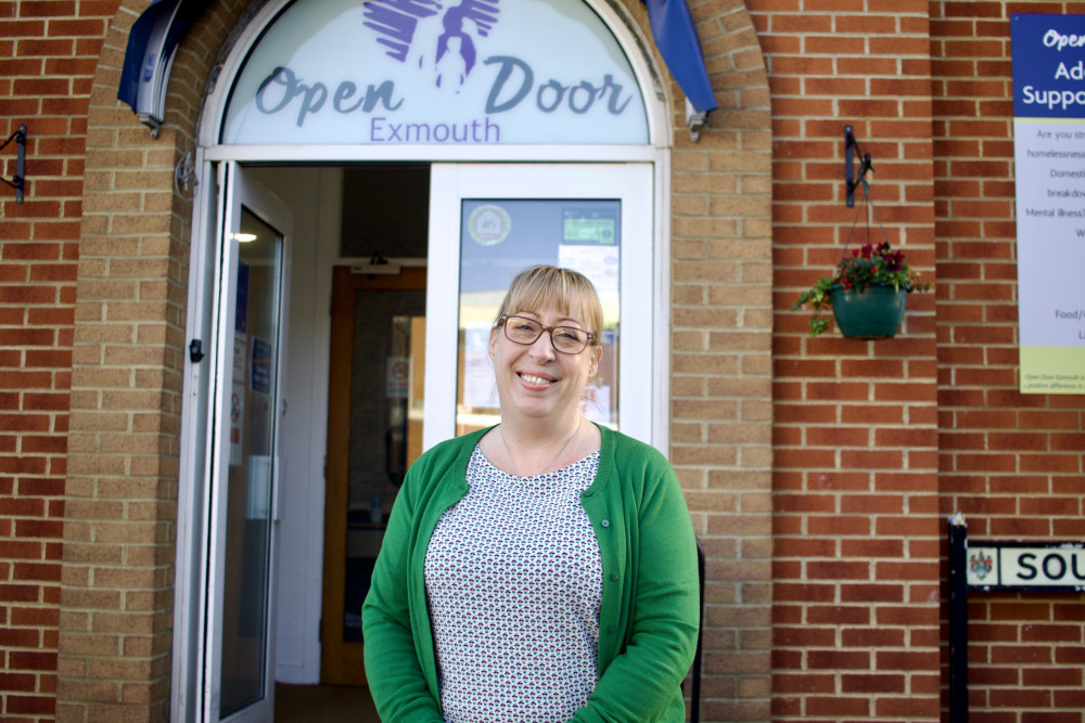 Lisa Pike, CEO of Open Door Exmouth (Nub News/ Will Goddard)