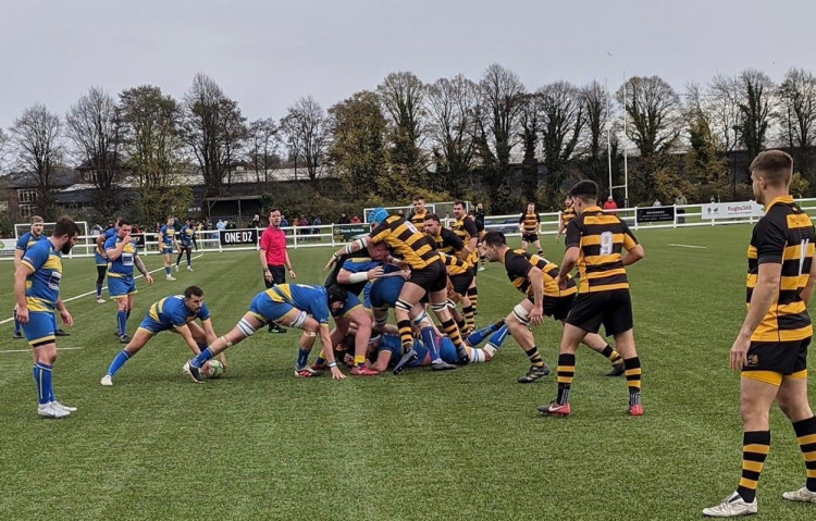 Kenilworth Rugby impressed as they inflicted a first home defeat of the season at Derby (image supplied)