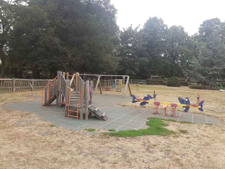 The current Sensory Garden play area at Promenade Park