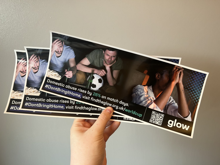 Stickers distributed by Glow. Image: Glow.