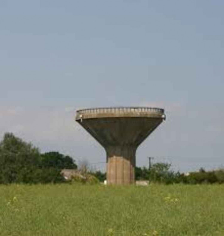 The water tower at St Lawrence