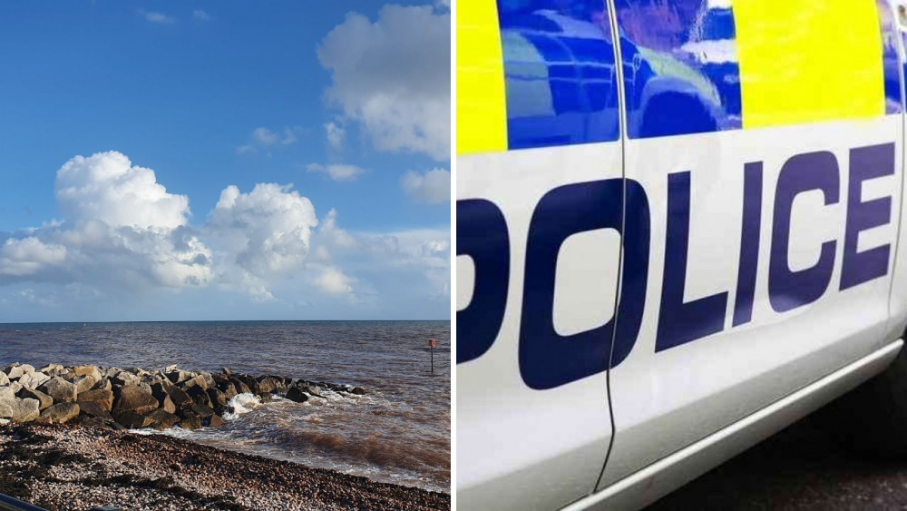 The body was found in Sidmouth 