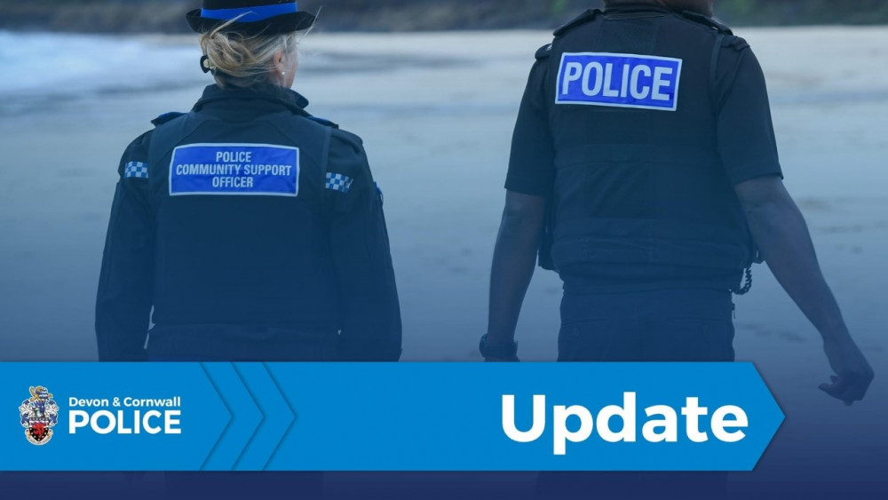 Devon and Cornwall Police update
