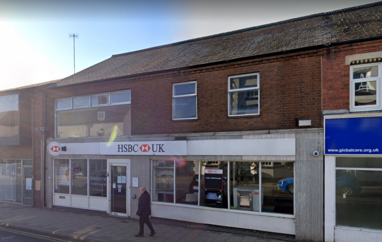 HSBC has confirmed it will shut 114 branches nationwide, with the branch at The Square among them (image via google.maps)