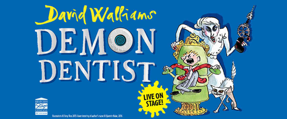 David Walliams' The Demon Dentist is live Crewe Lyceum Theatre from Wednesday (November 30) to Sunday (December 4).