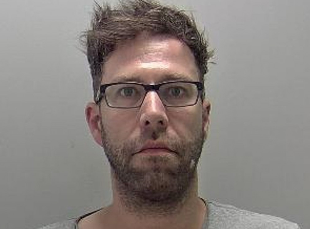 Stuart Baker even moved house to be closer to the teenage boy he was abusing (Image via Warwickshire Police)