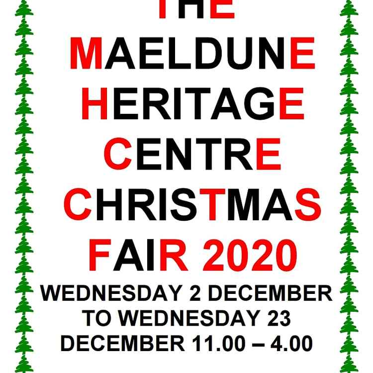 The Christmas Market at The Maeldune Centre will open today (Wednesday, 2 December)
