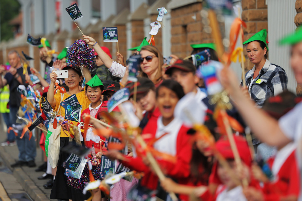 The return of the AJ Bell Tour of Britain to Nottinghamshire in September boosted the local economy by more than £4million and attracted nearly a quarter-of-a-million spectators. Photo courtesy of Nottinghamshire County Council.