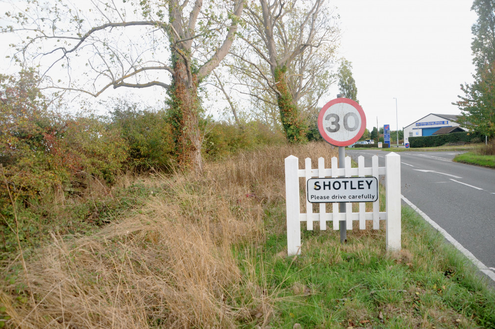 Entrance to Shotley