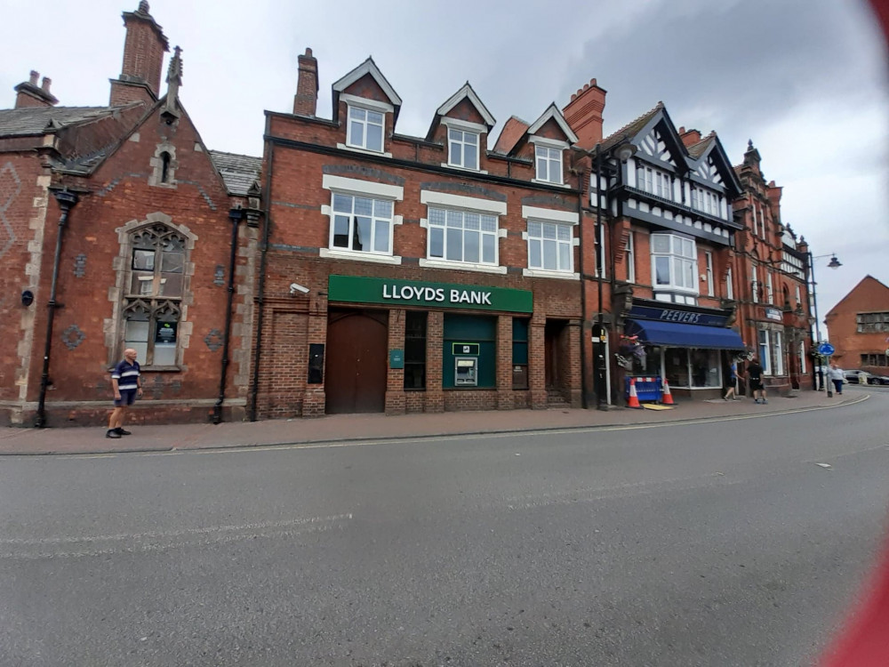 Lloyds Bank in Sandbach closes on Monday (December 5th).